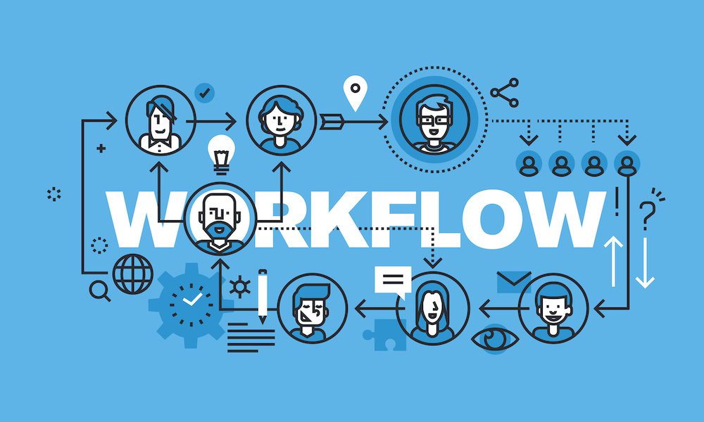 Simple Approach to Workflows blog workflow graphic