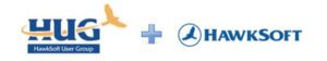 Upcoming Webinars - HUG + HawkSoft Logo